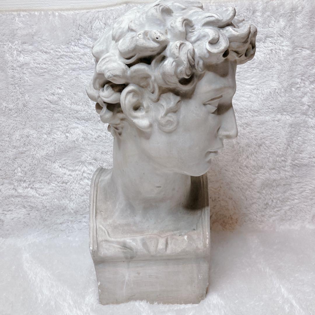 石膏像 メディチ像 胸像 デッサン 美術 彫刻 オブジェ