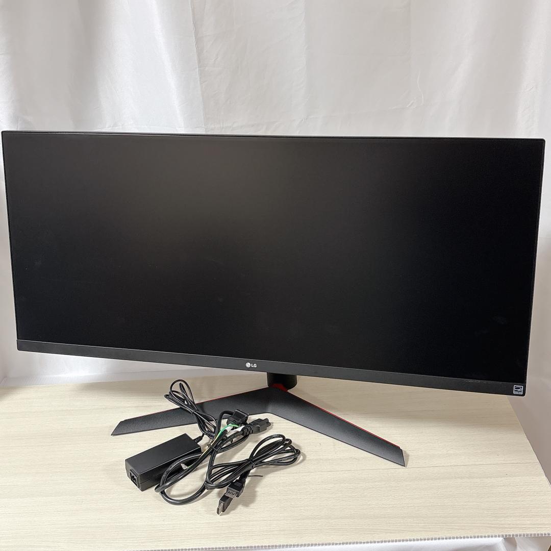 LG 34WP65G-B 34インチ ウルトラワイド ゲーミングモニター 美品