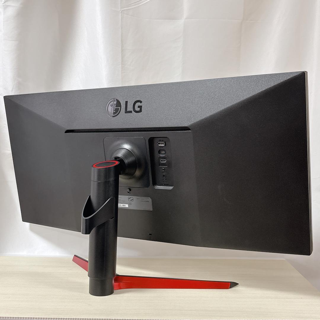 LG 34WP65G-B 34インチ ウルトラワイド ゲーミングモニター 美品