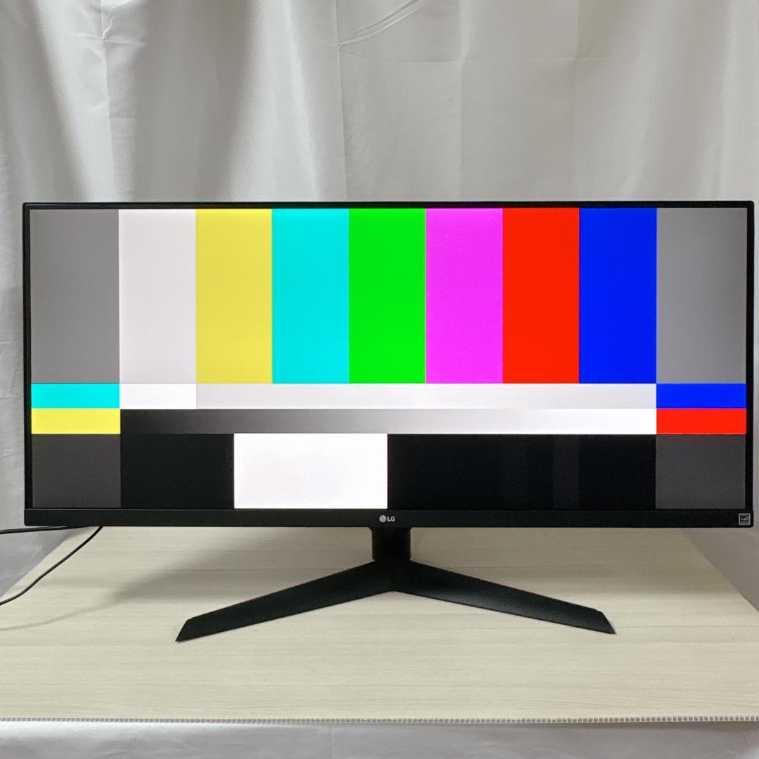 LG 34WP65G-B 34インチ ウルトラワイド ゲーミングモニター 美品