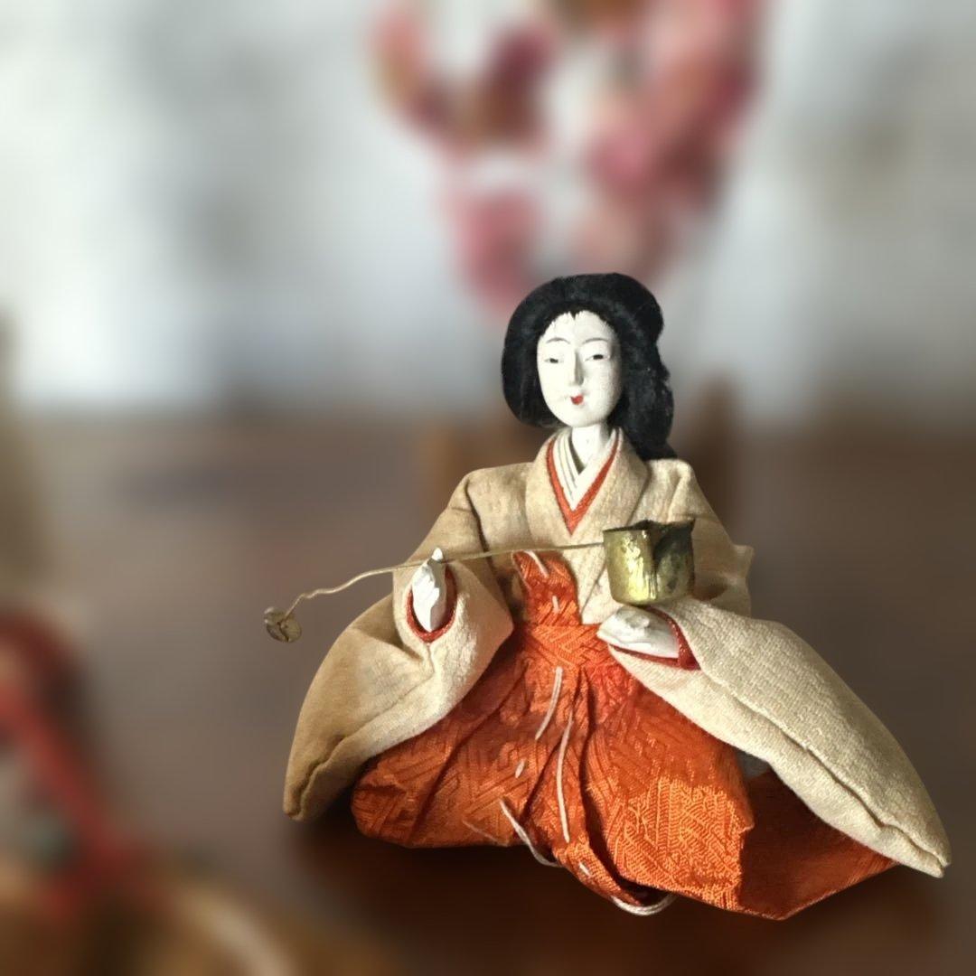 最終お値下げ❣️希少品　蔵出し　アンティーク雛人形セット ひな祭り