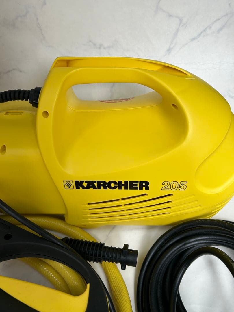 極美品 ケルヒャー家庭用高圧洗浄機　205プラス