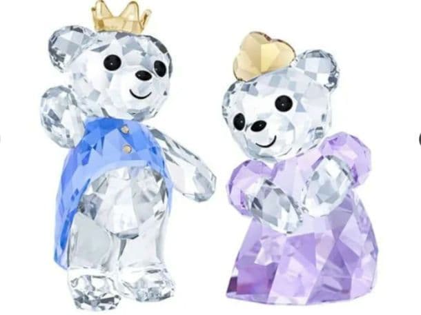 ポ*ル様 スワロフスキー カップル クリスベア 王子様とお姫様 プリンス プリン