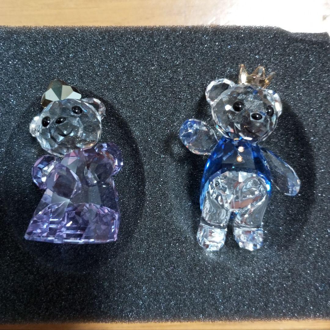 ポ*ル様 スワロフスキー カップル クリスベア 王子様とお姫様 プリンス プリン