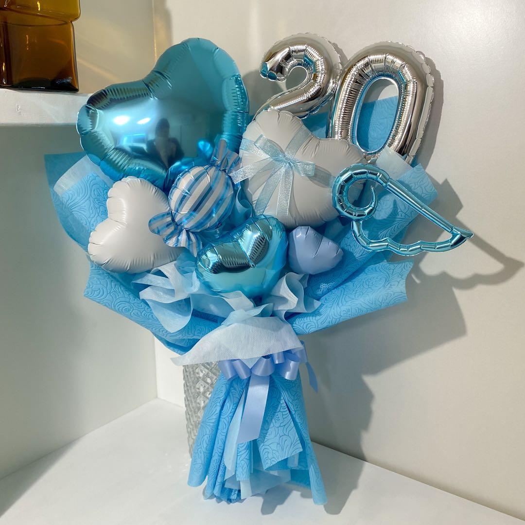 ⭐ バルーンブーケ ⭐　卒業式 成人式 生誕祭 誕生日 バルーンギフト