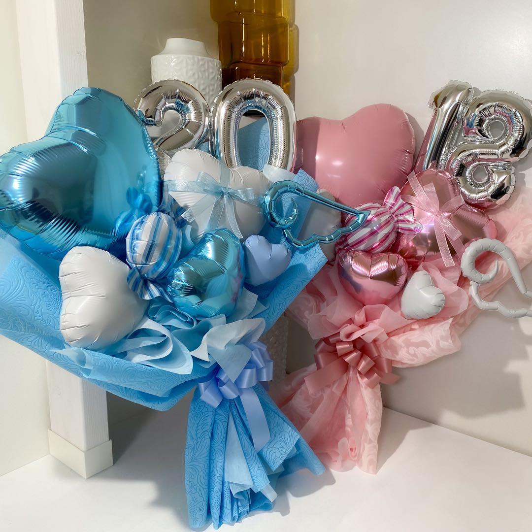 ⭐ バルーンブーケ ⭐　卒業式 成人式 生誕祭 誕生日 バルーンギフト
