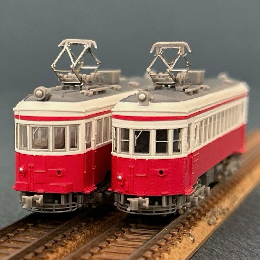 MODEMO 名鉄　モ510 モ520 簡易急行塗装　２両セット　NT62
