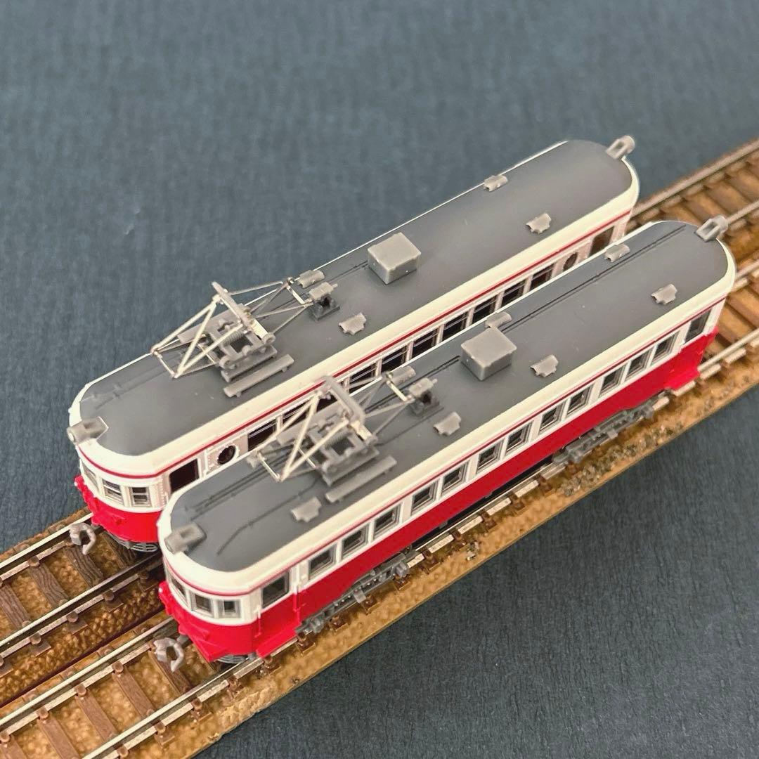 MODEMO 名鉄　モ510 モ520 簡易急行塗装　２両セット　NT62