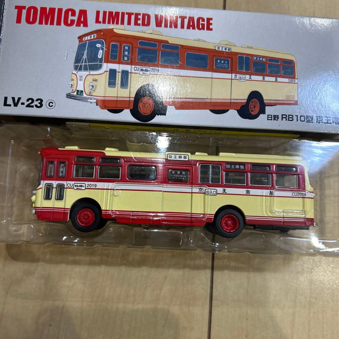 トミカリミテッドビンテージ 1/64 TLV-23c 日野 RB10型 京王電鉄