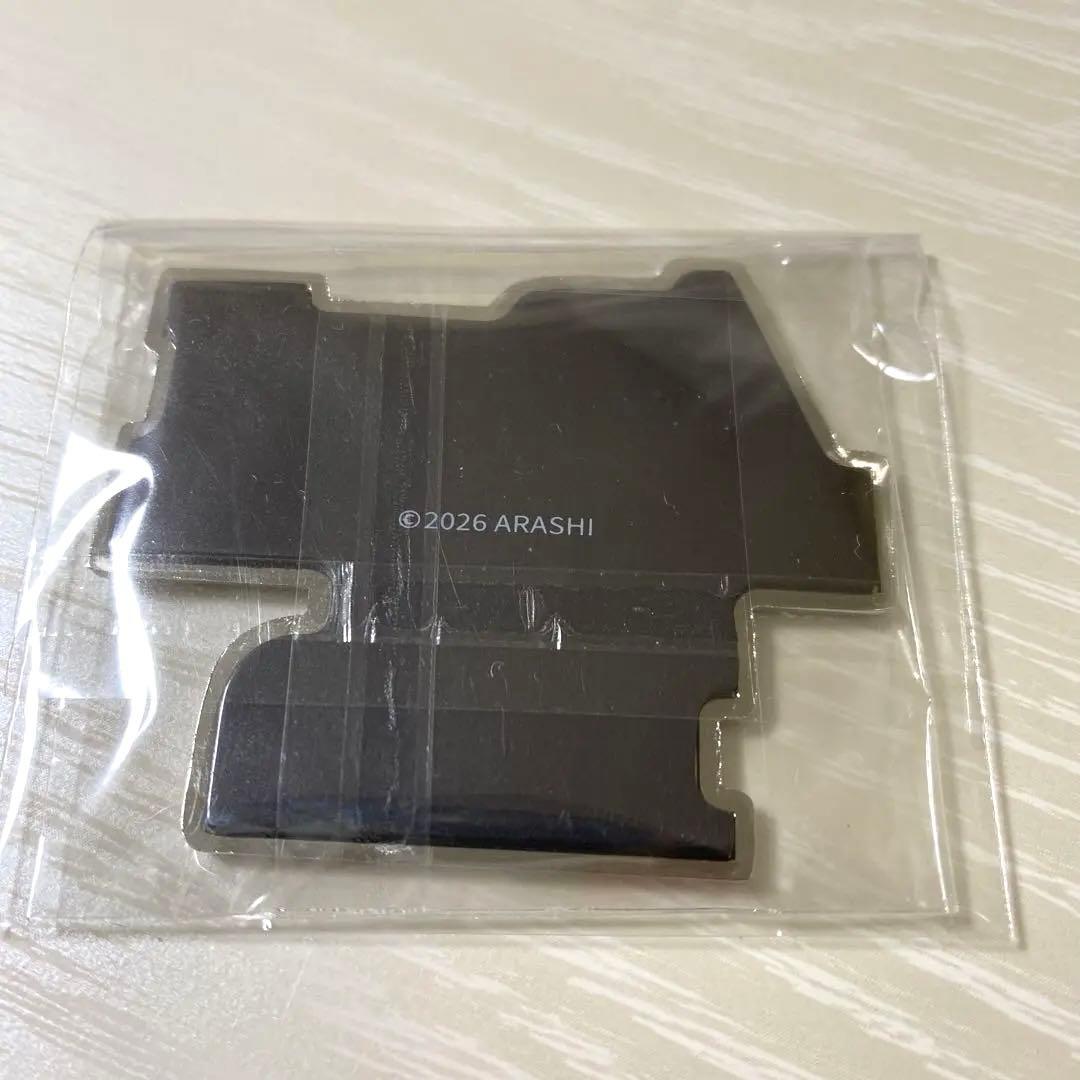 【匿名配送】We are ARASH ガチャ 歴代ロゴ マグネット Time