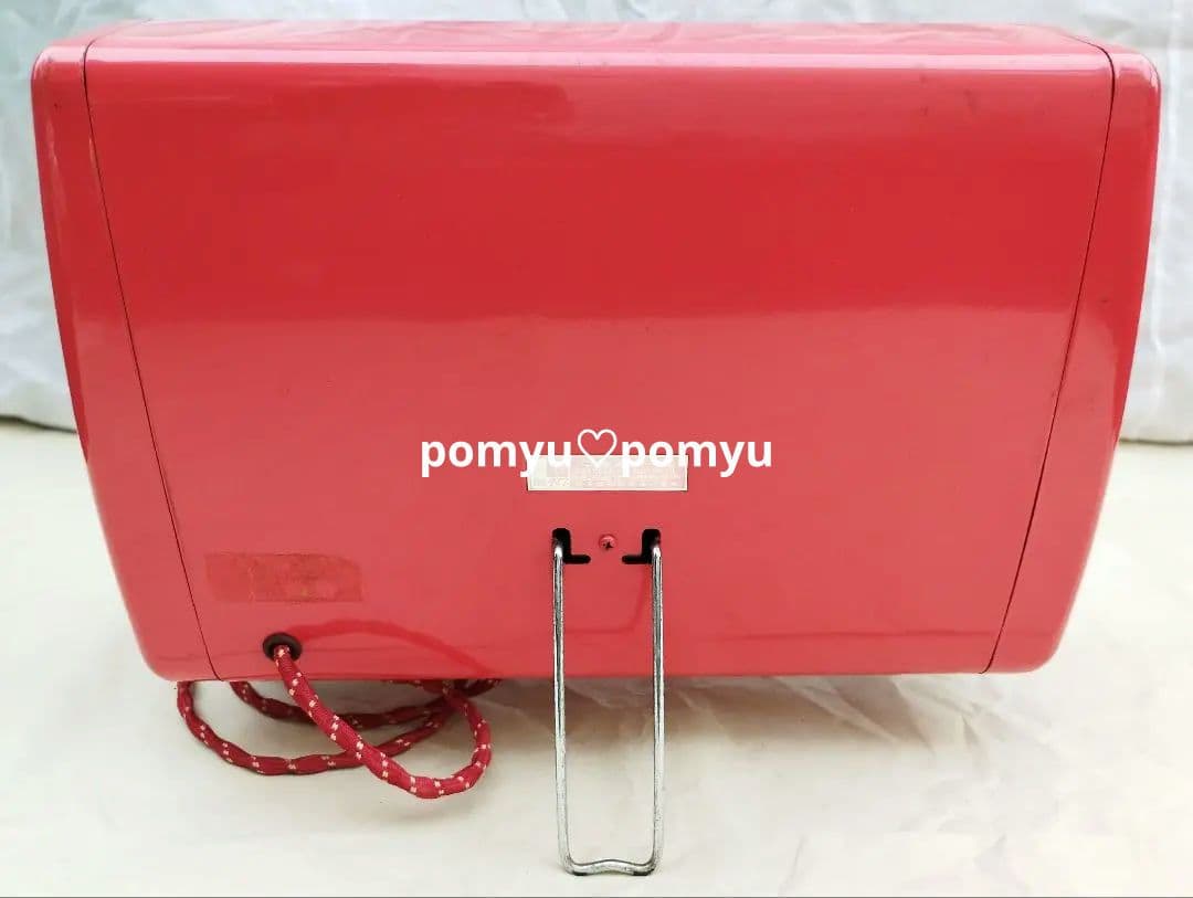 Sale！【昭和レトロ】赤いスタンド式電気ストーブ ナショナル