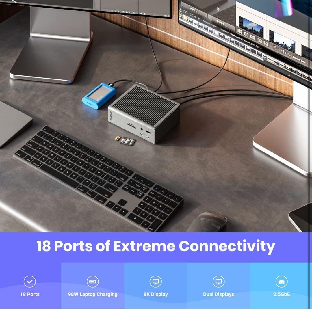 【超美品】CalDigit TS4 Thunderbolt Station 4