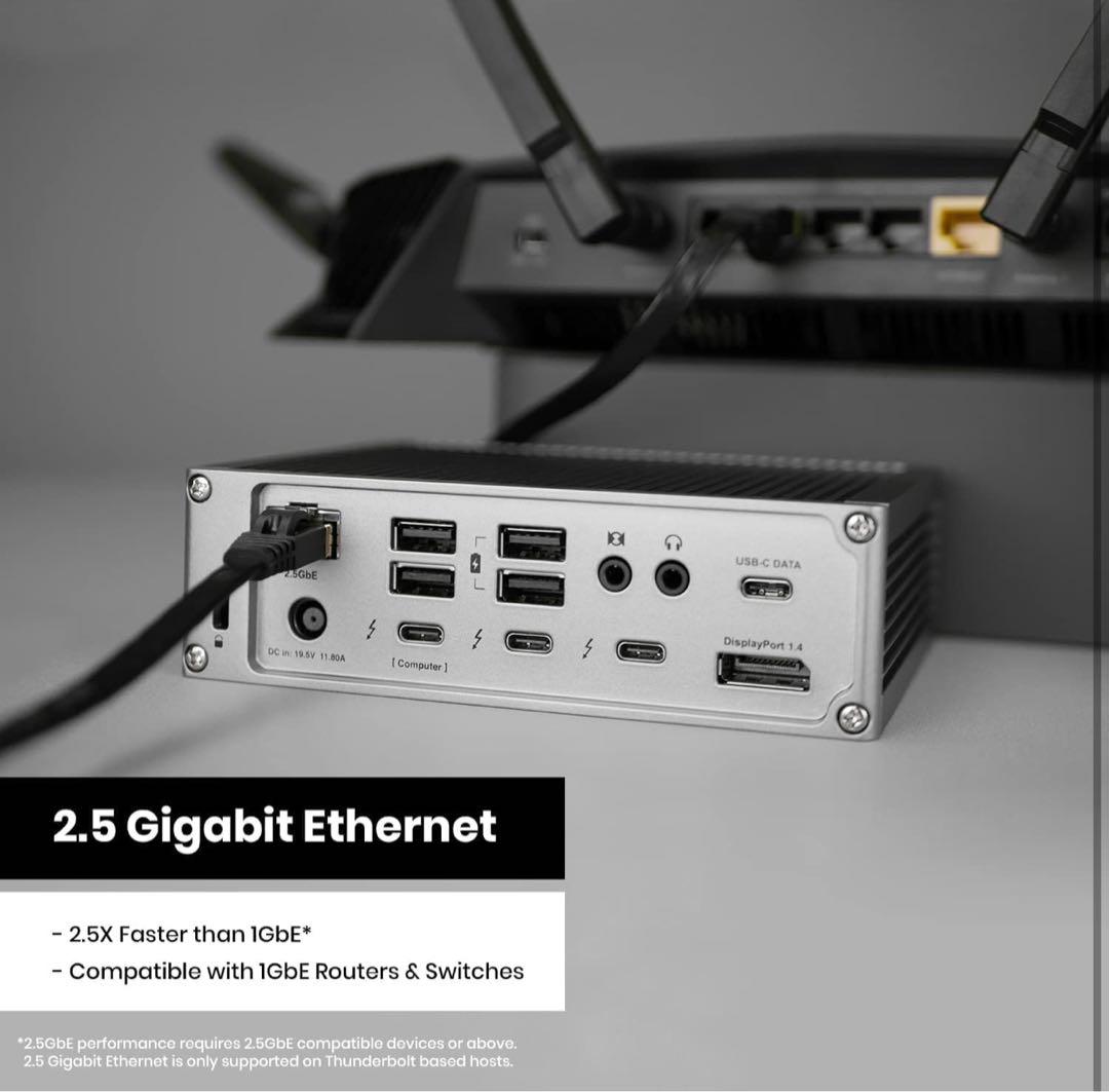 【超美品】CalDigit TS4 Thunderbolt Station 4
