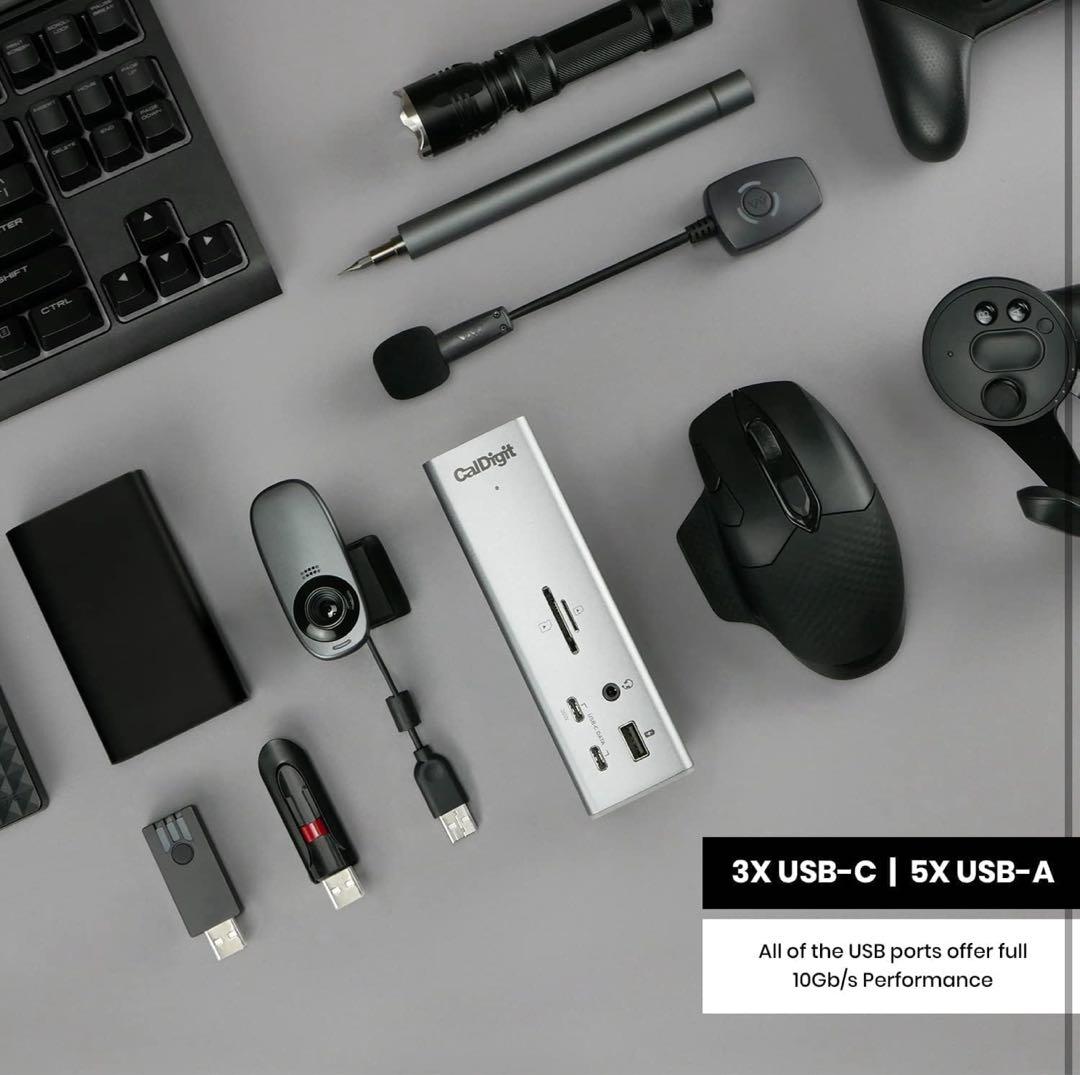 【超美品】CalDigit TS4 Thunderbolt Station 4