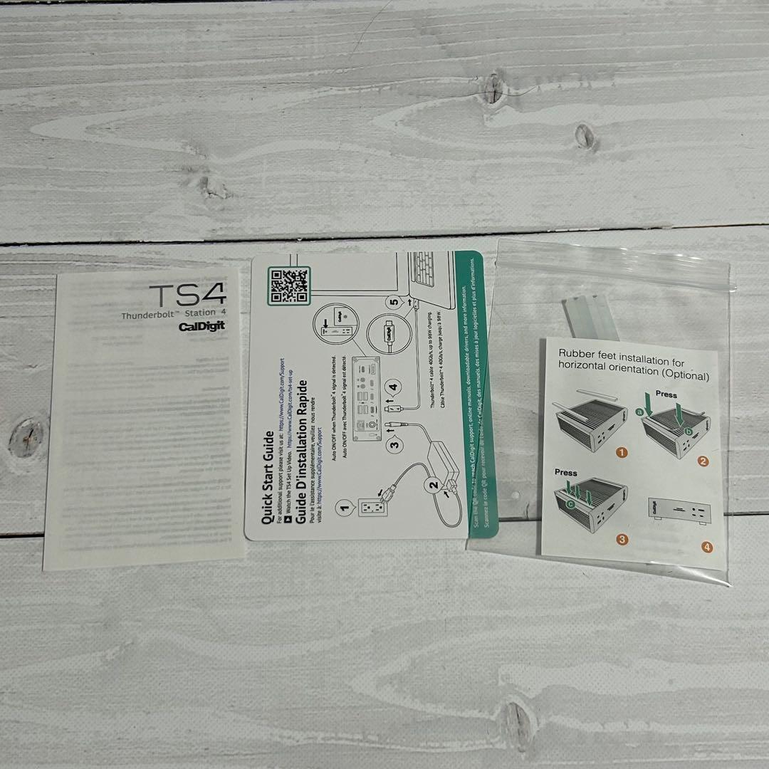 【超美品】CalDigit TS4 Thunderbolt Station 4