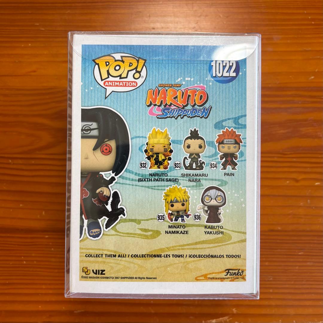 Funko POP! イタチ(カラス) NARUTO #1022 ケース付き