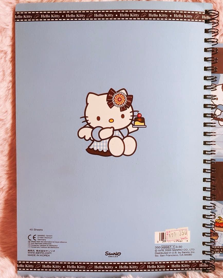 希少レア　ハローキティ　エンジェル　海外限定　ノート　2003年製 サンリオ