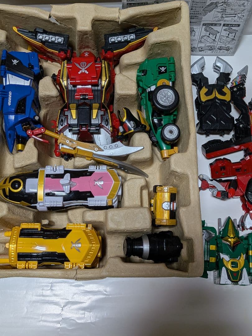 ゴーカイジャーDXゴーカイオーとゴーカイマシンシリーズ2体