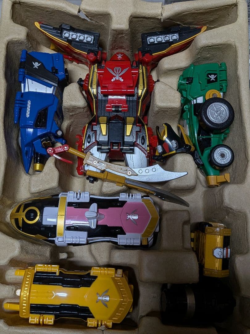 ゴーカイジャーDXゴーカイオーとゴーカイマシンシリーズ2体