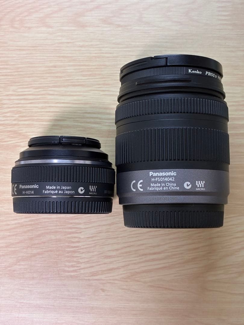 【美品】パナソニック LUMIX GF2 ダブルレンズキット　おまけ付き
