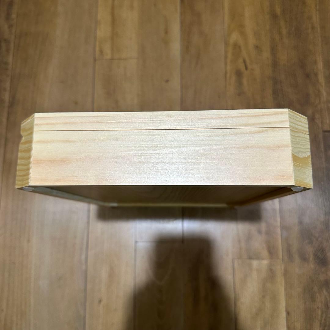 新品　ウッドジュエリーボックス　アクセサリーケース　4