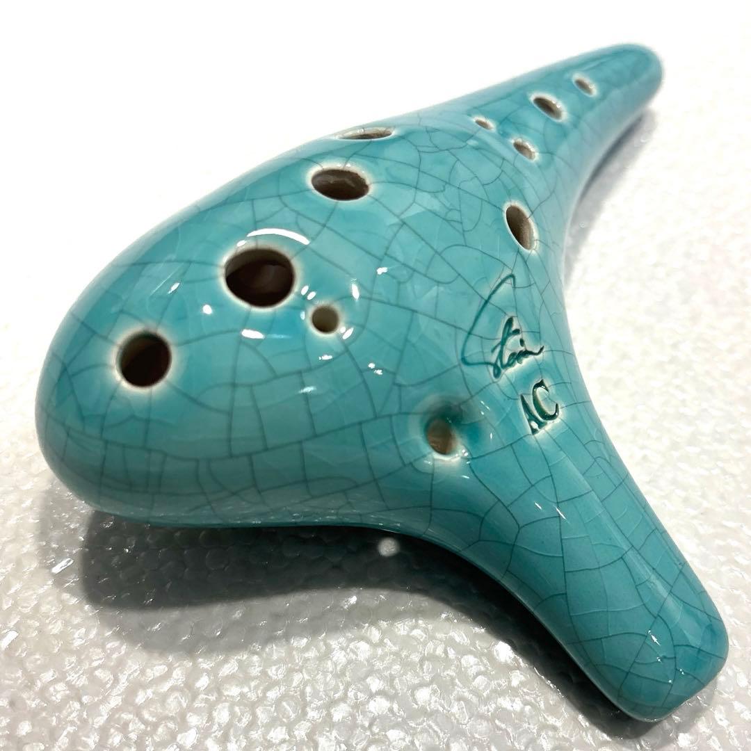 専用【極美品/アルトC】オカリナ　フォーカリンク　ペッツォ翡翠　ターコイズ　AC