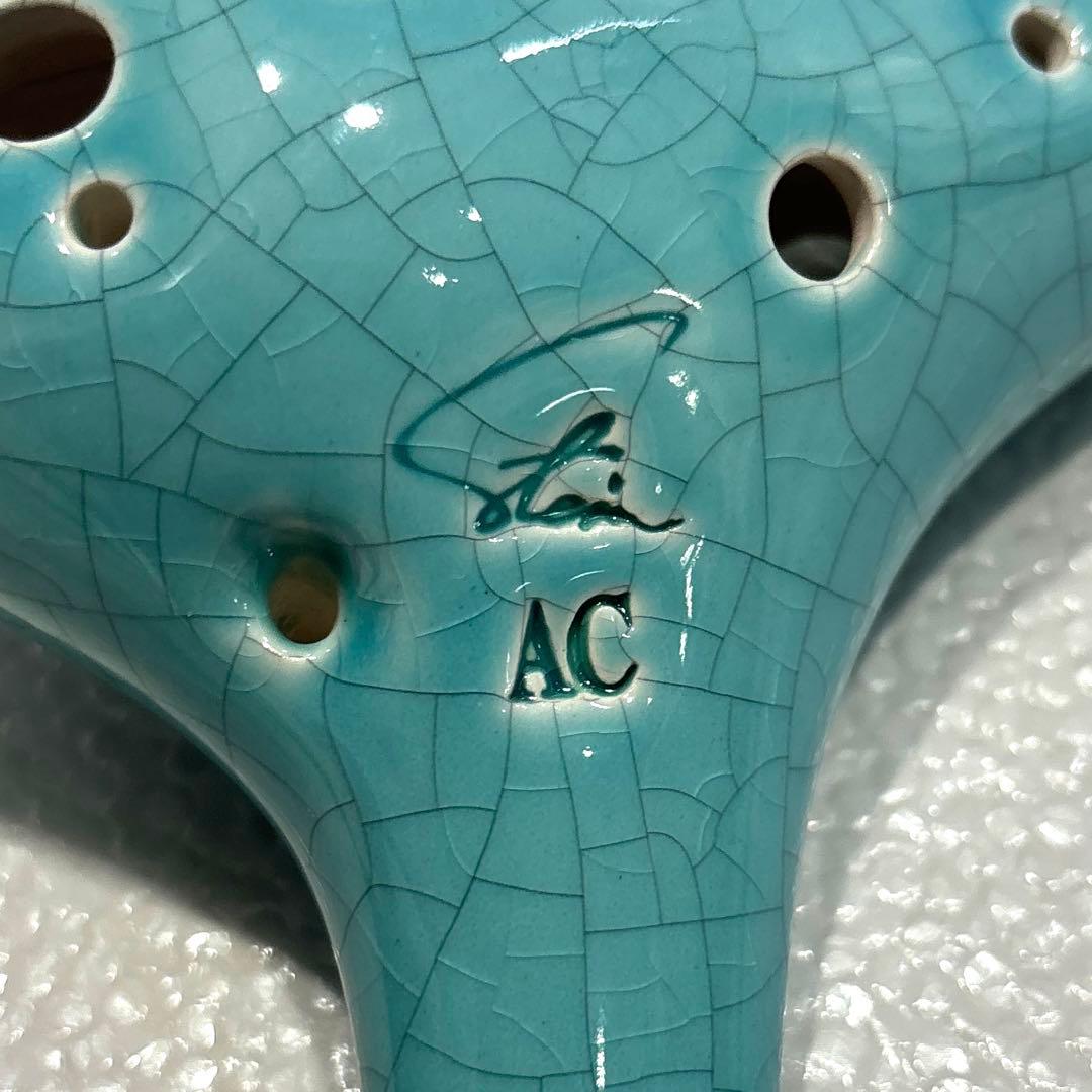 専用【極美品/アルトC】オカリナ　フォーカリンク　ペッツォ翡翠　ターコイズ　AC