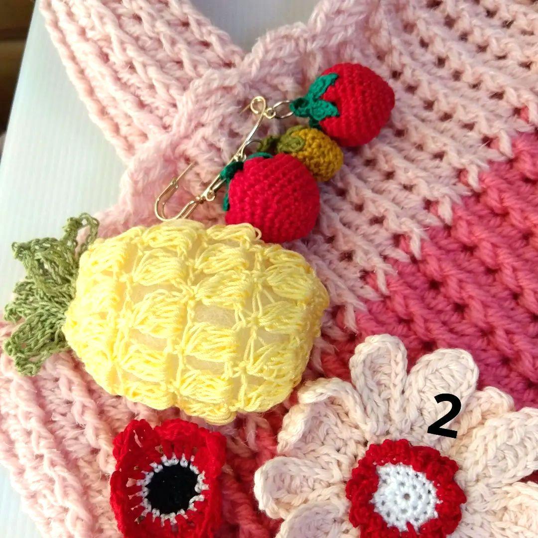 メル２５３３８さま専用ハンドメイド 花モチーフ トートバッグ ２個