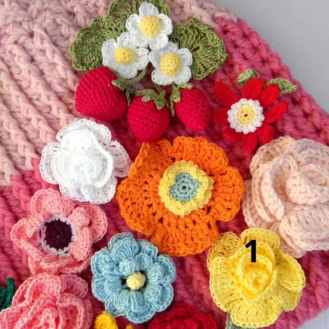 メル２５３３８さま専用ハンドメイド 花モチーフ トートバッグ ２個