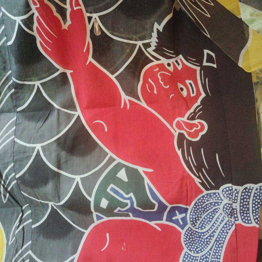 鯉のぼり　3本　黒鯉一本　緋鯉二本