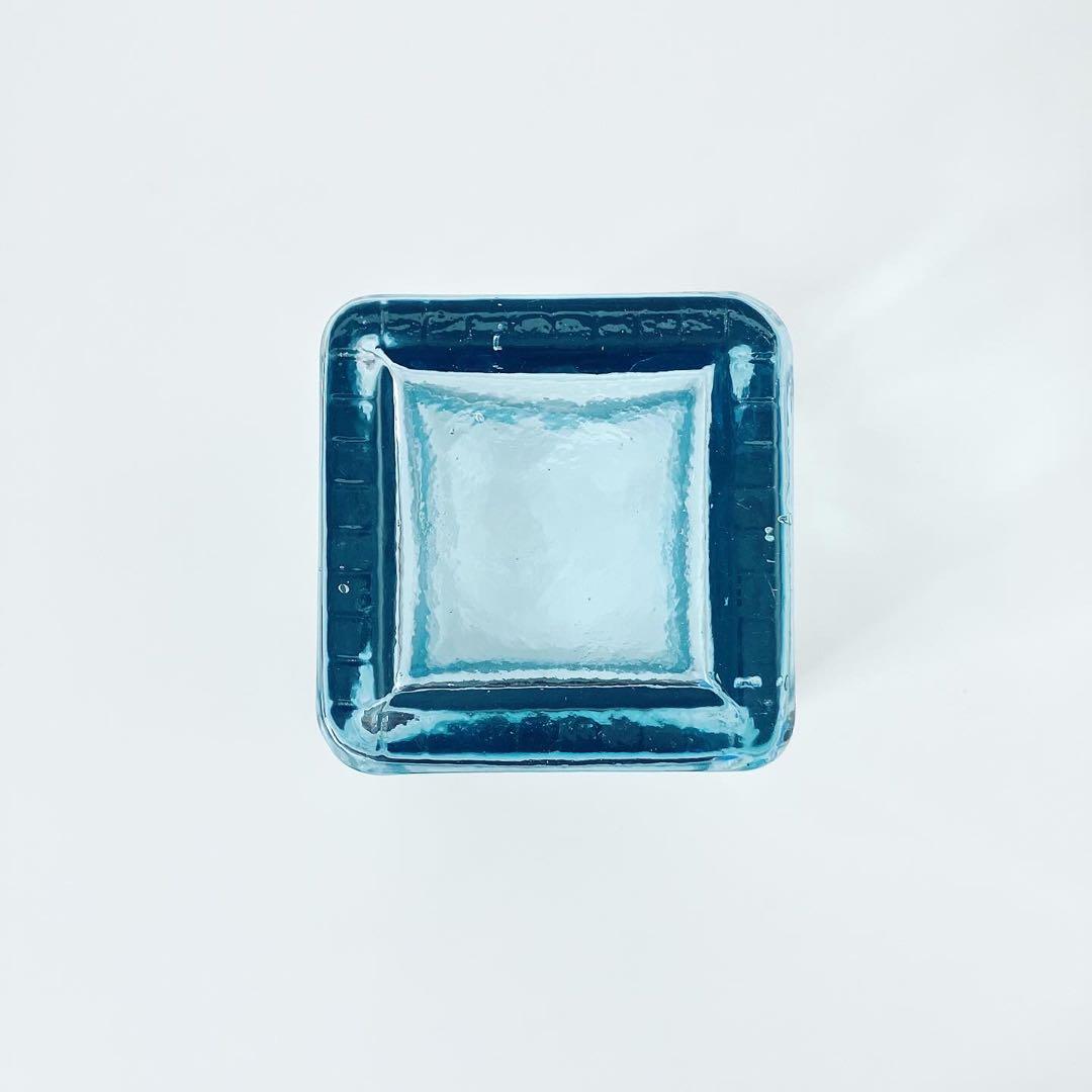 ビンテージガラス　花瓶　リサイクルガラス　置物　オブジェ　古物　古道具　蚤の市