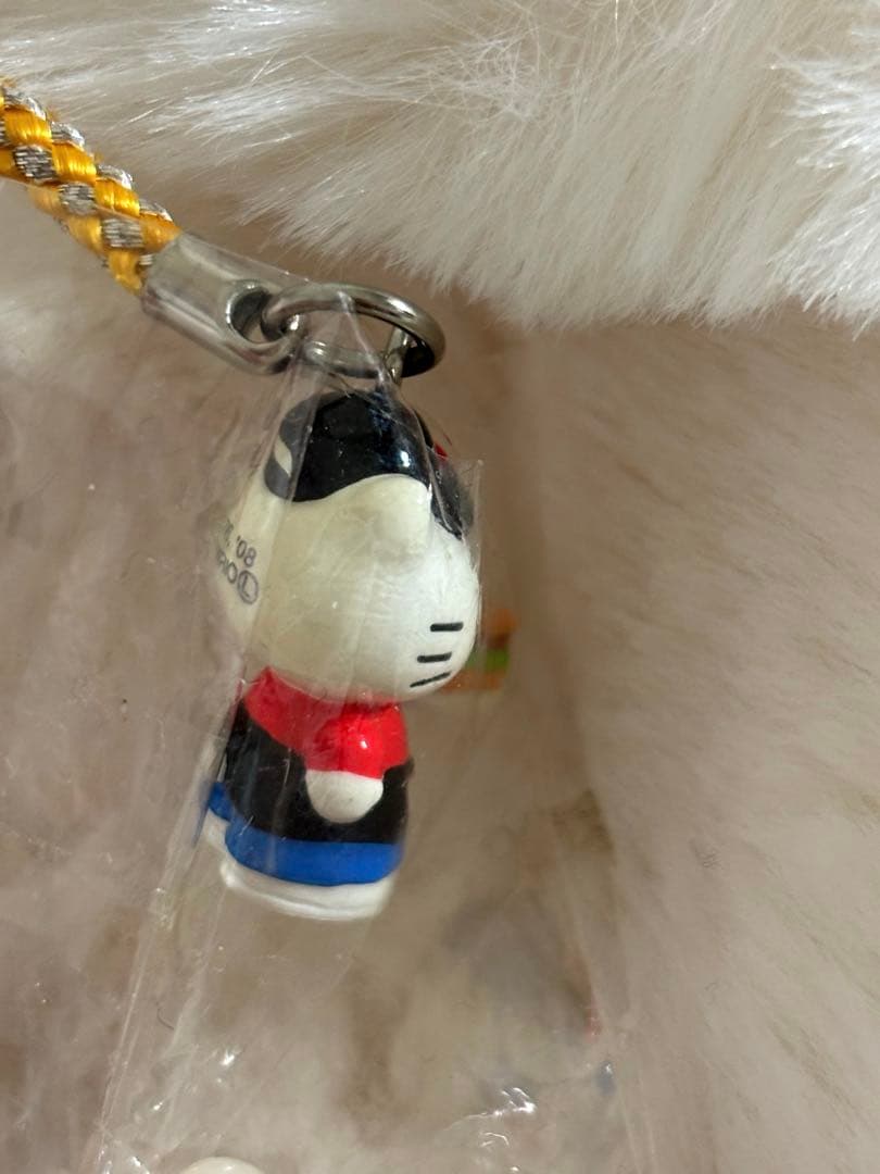 【匿名配送】ハローキティ 代官山限定トムスバージョン 根付 ストラップ 2008