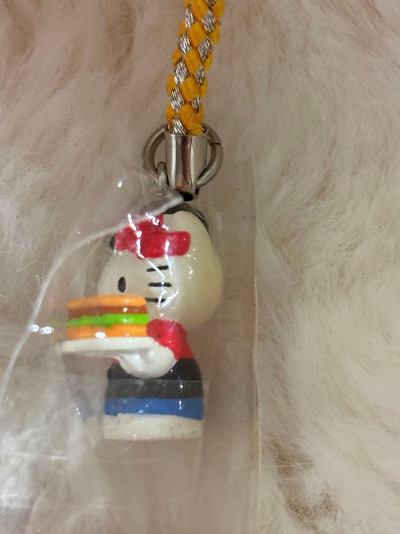 【匿名配送】ハローキティ 代官山限定トムスバージョン 根付 ストラップ 2008