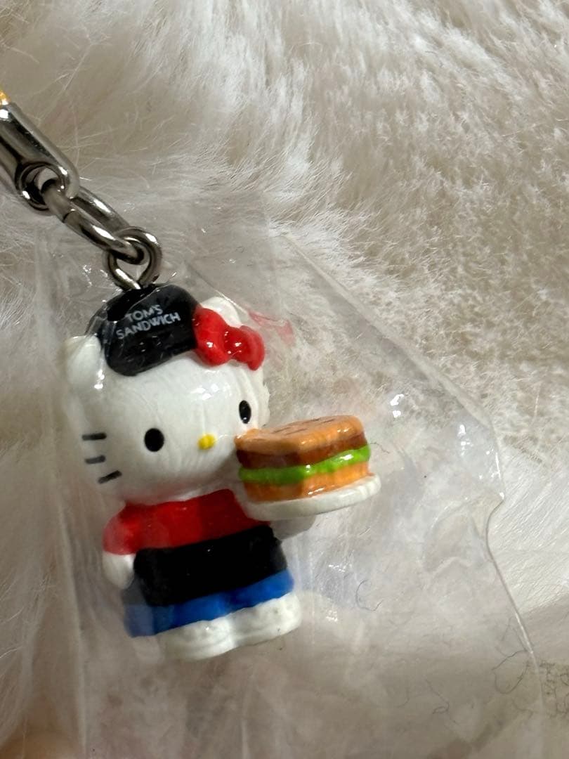 【匿名配送】ハローキティ 代官山限定トムスバージョン 根付 ストラップ 2008