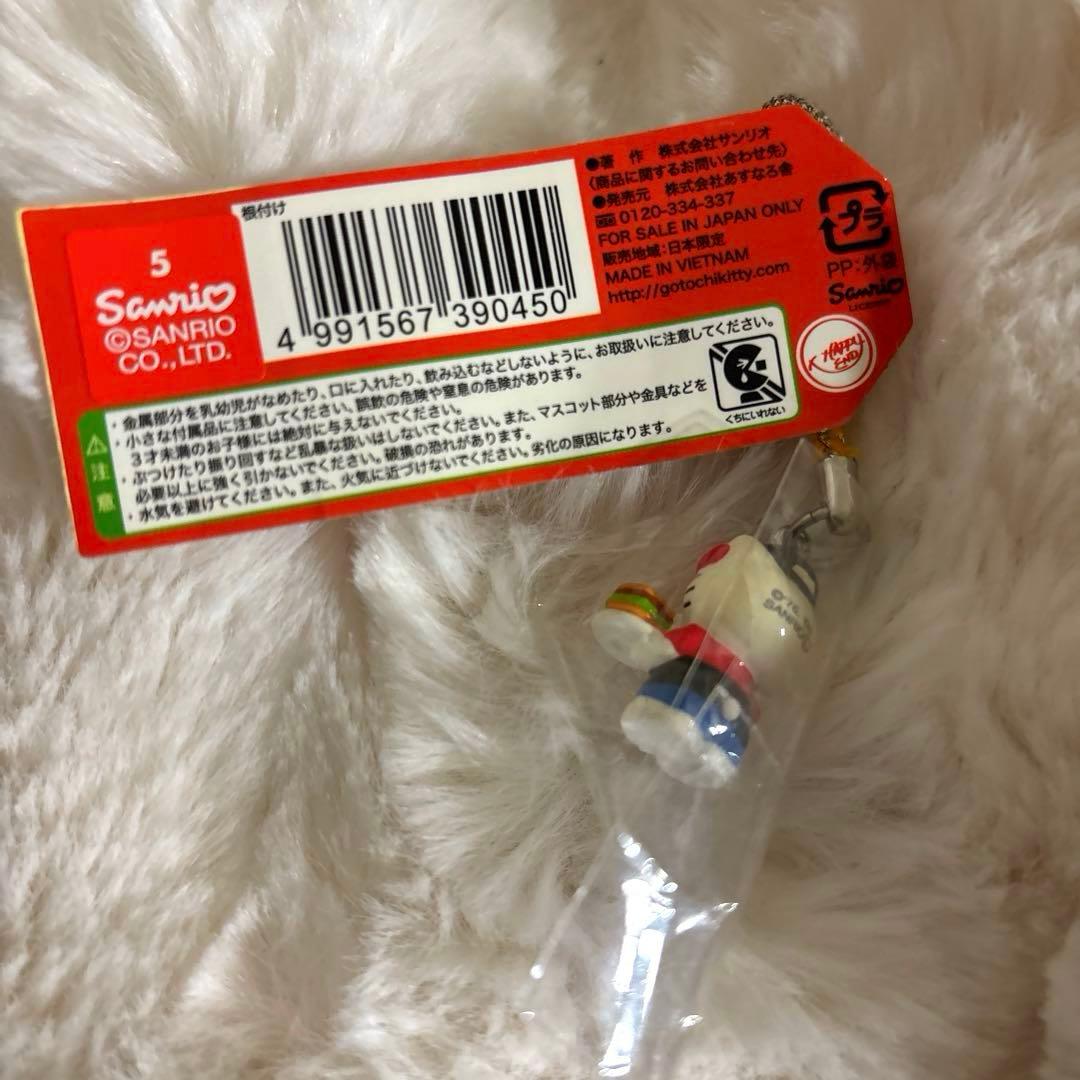 【匿名配送】ハローキティ 代官山限定トムスバージョン 根付 ストラップ 2008