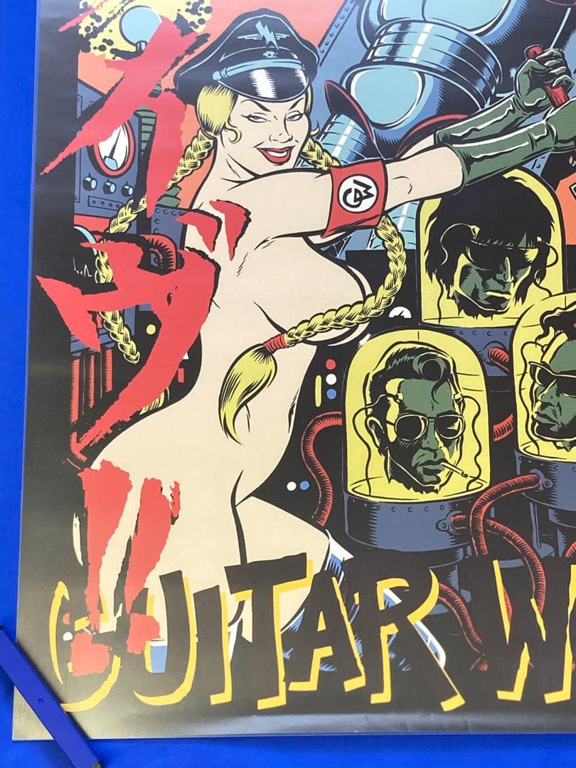 ギターウルフ 販促ポスター B2 2000年 LIVE!! Coop