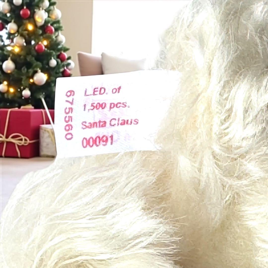 シュタイフ テディベア クリスマス 2001 サンタクロース 箱 証明書付 完品