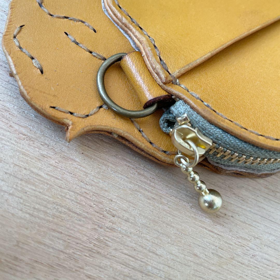 犬　トイプードル　ケース　本革　手縫い