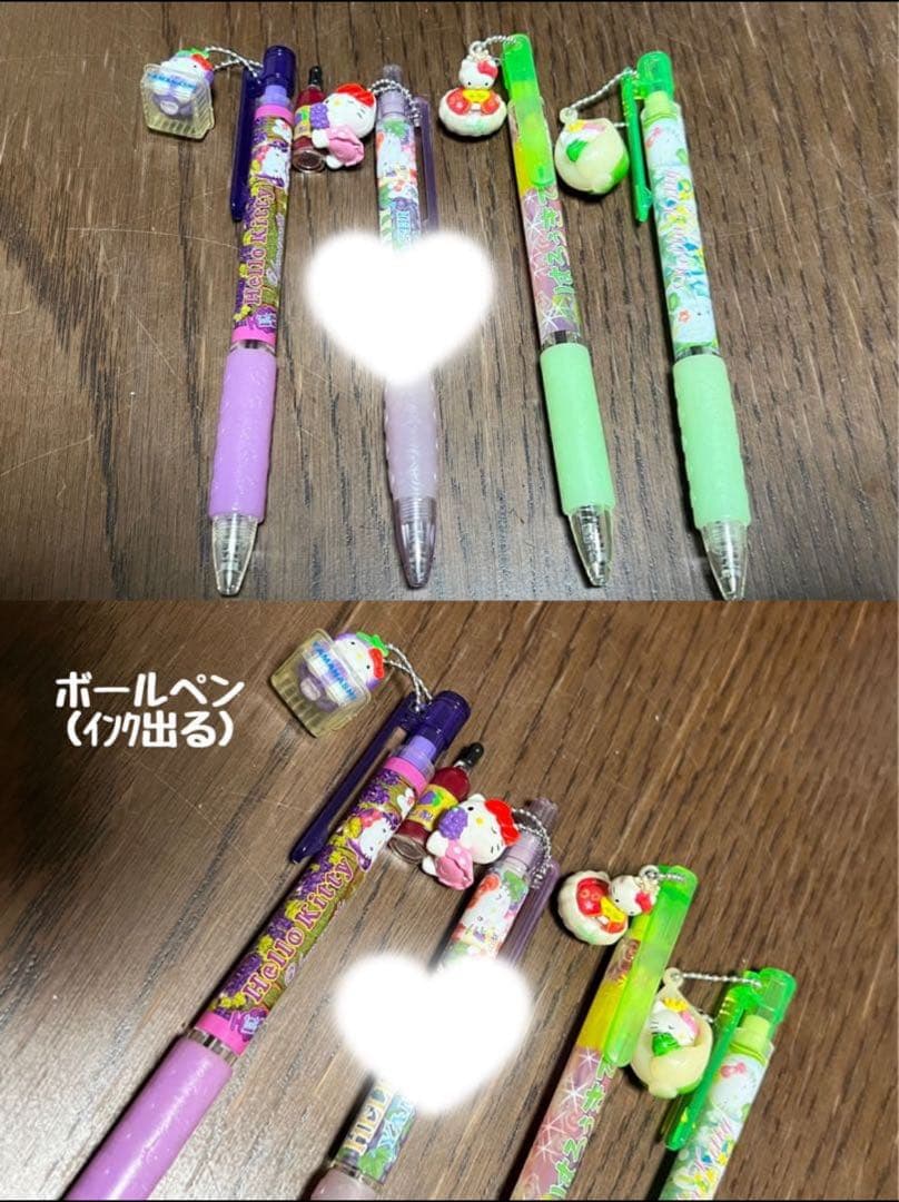 ハローキティHello Kittyご当地ボールペン（シャーペン）まとめ売り79本