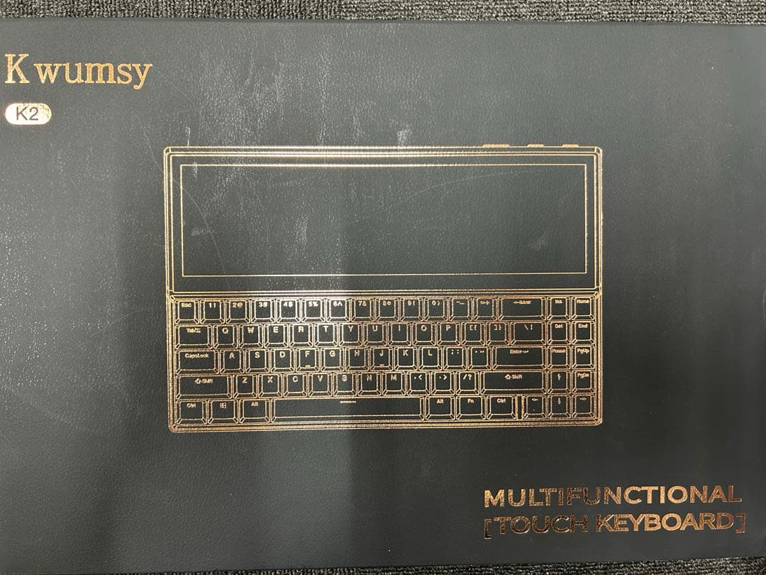 Kwumsy K2 タッチスクリーン付きキーボード