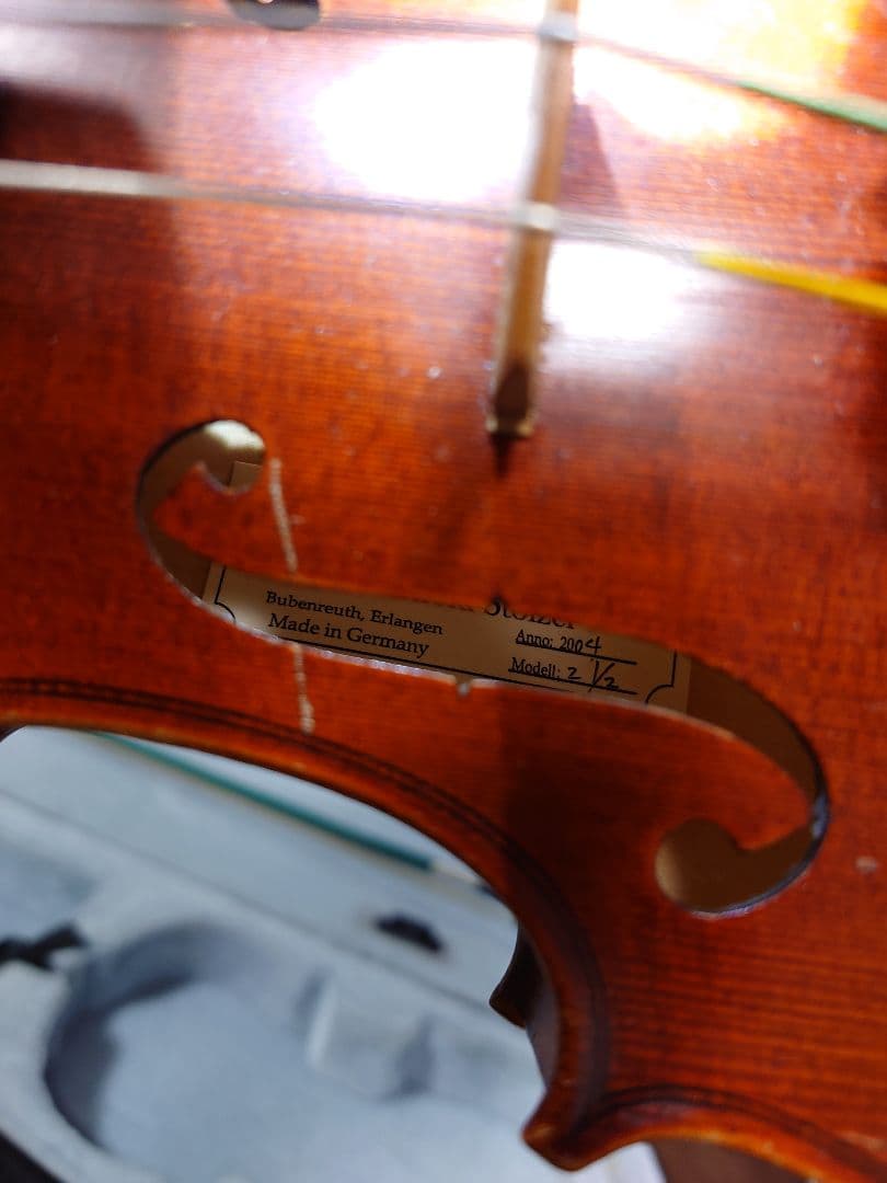 バイオリン　アーノルド・シュテルツェル　2004 ドイツ製　1/2