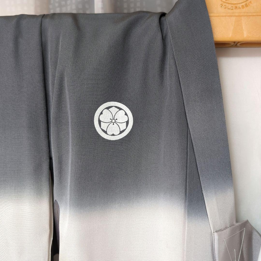 鷹と雲の刺繍羽織　５歳用　セット