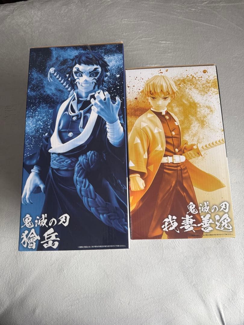 【新品未開封】一番くじ 鬼滅の刃 A賞 善逸 獪岳 B賞