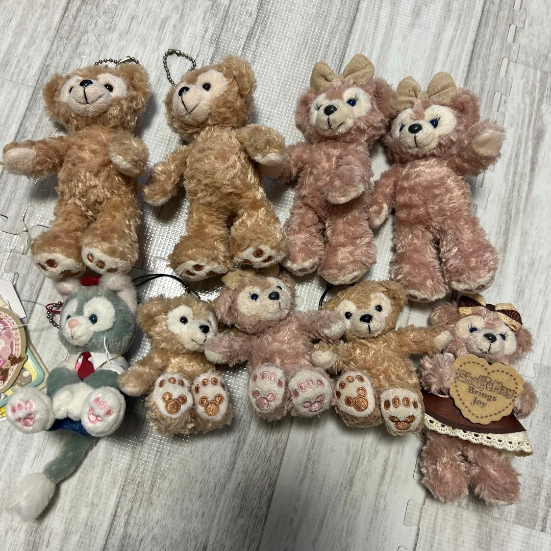 ダッフィー &シェリーメイ ぬいぐるみストラップ　9体セット