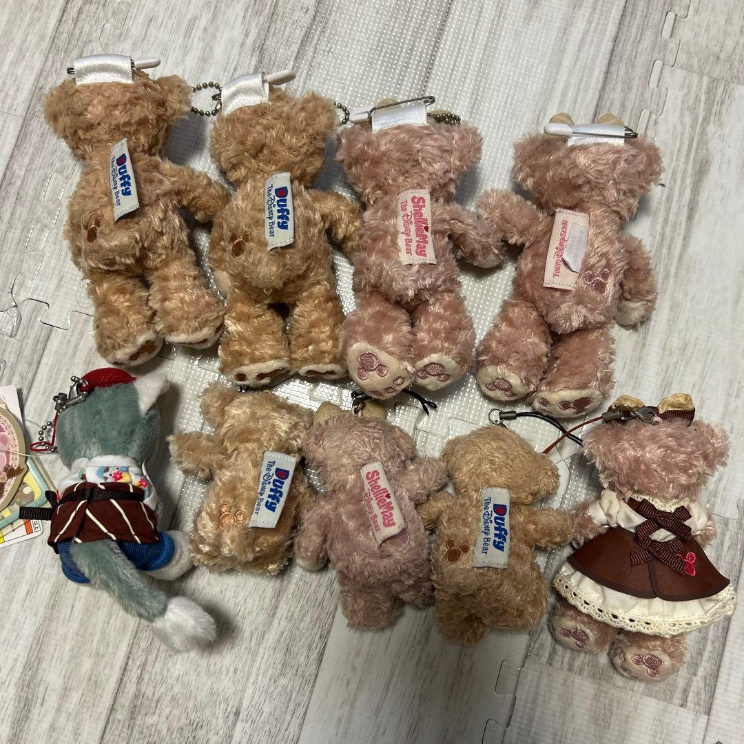 ダッフィー &シェリーメイ ぬいぐるみストラップ　9体セット