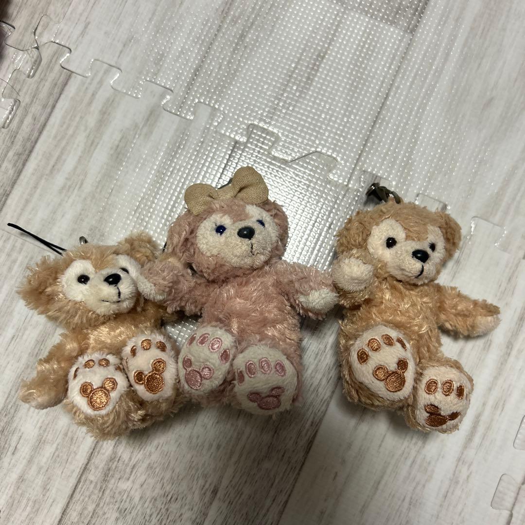 ダッフィー &シェリーメイ ぬいぐるみストラップ　9体セット