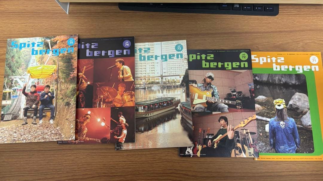 Spitzbergen ファンクラブ会報　55冊　66〜119.47