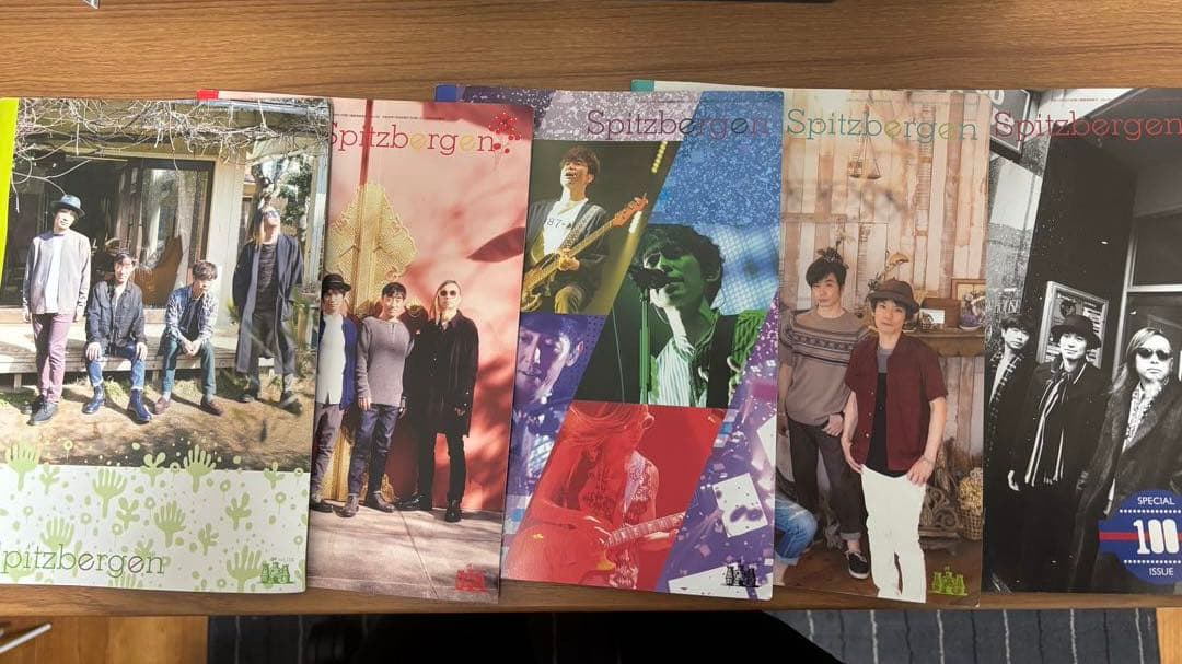 Spitzbergen ファンクラブ会報　55冊　66〜119.47