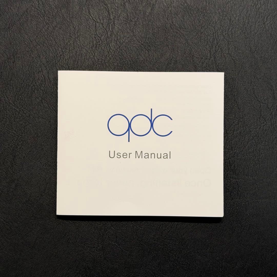 イヤホン qdc SUPERIOR <Piano Black>