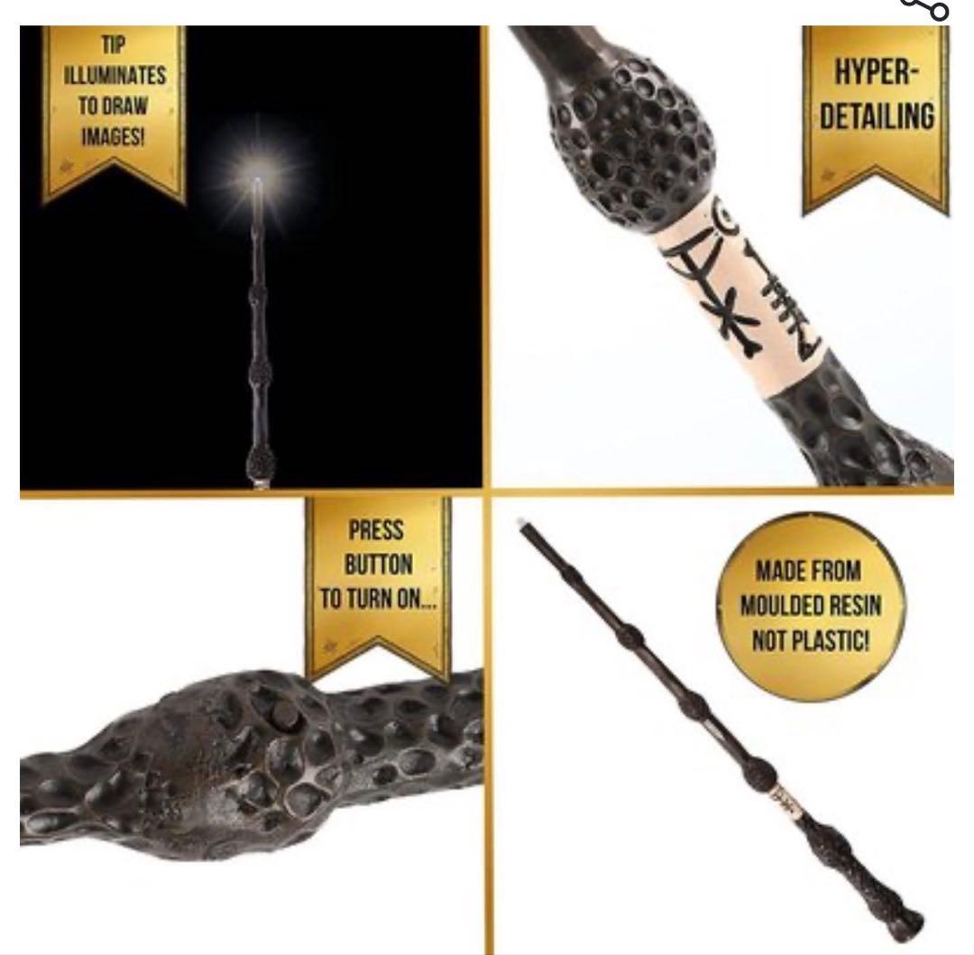 ハリーポッターエルダーワンド 光る魔法の杖　2個セット